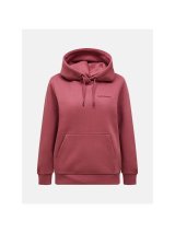 Bluza damska PEAK PERFORMANCE W Original Small Logo Hood kolor czerwony - S #1