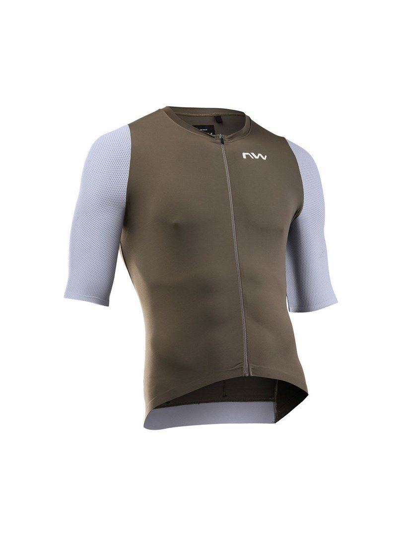 Koszulka rowerowa NORTHWAVE Extreme Evo Jersey S/s br�zowa - L #1