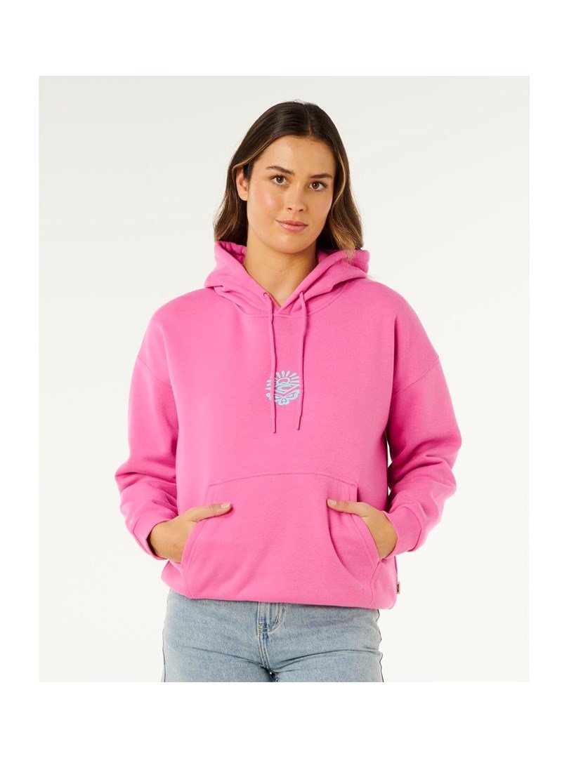 Bluza damska RIP CURL Icons Of Surf Heritage Hood rĂłĹĽowa - S #1