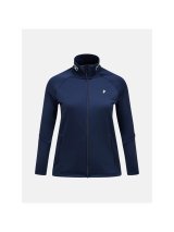 Bluza damska PEAK PERFORMANCE W Rider Essentials Zip Jacket kolor granatowy - M #1