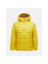 Kurtka puchowa męska PEAK PERFORMANCE M Helium Down Hood Jacket kolor ż�łty - XL #1