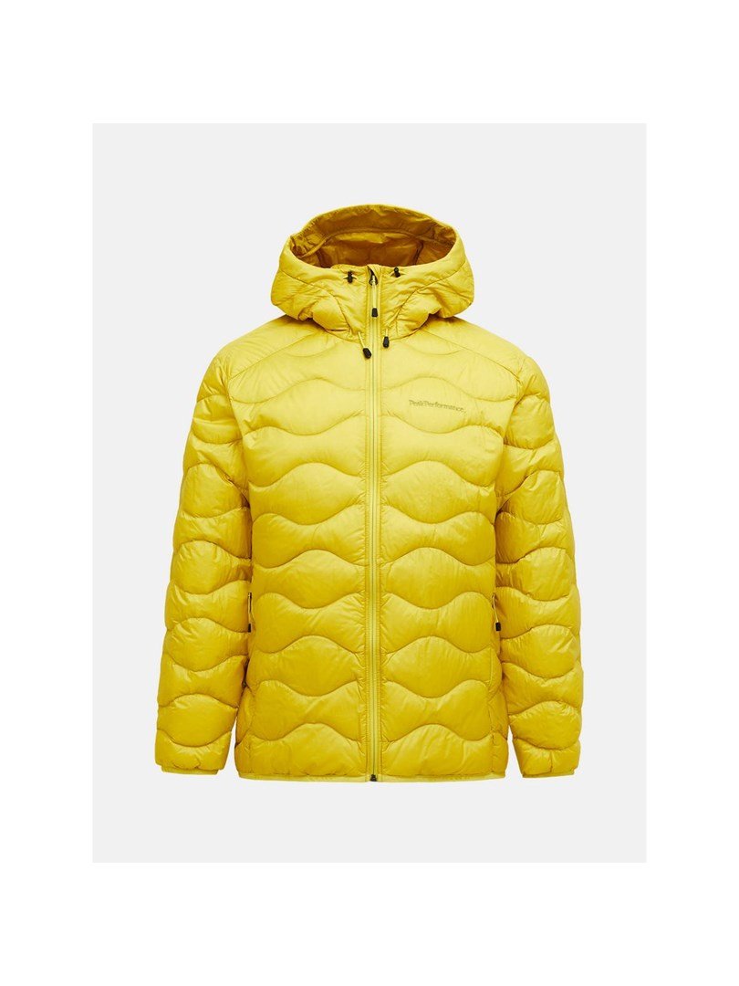 Kurtka puchowa męska PEAK PERFORMANCE M Helium Down Hood Jacket kolor ż�łty - XL #1