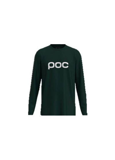Koszulka POC L/S Tee zielona - XL #1