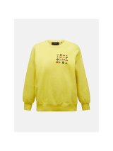 Bluza damska PEAK PERFORMANCE W Terry Graphic Crew kolor ĹĽĂłĹ‚ty - S #1