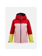 Kurtka damska PEAK PERFORMANCE W Trail Hipe 2.5L Shell Jacket kolor czerwony - M #1