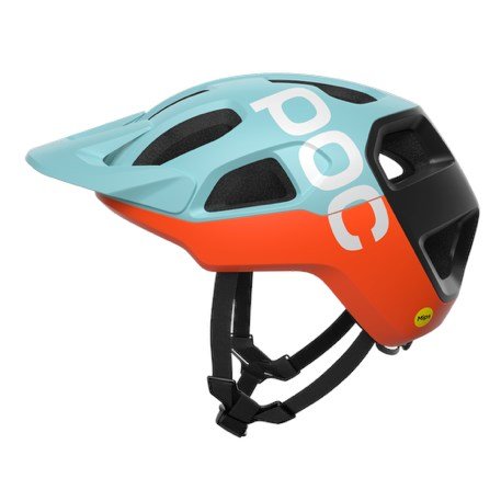 Kask rowerowy POC Cularis bĹ‚Ä™kitno/pomaraĹ„czowy - 51/54 #1