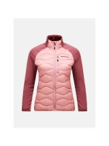 Kurtka damska puchowa PEAK PERFORMANCE W Helium Hybrid Down Jacket kolor rĂłĹĽowy - S #1