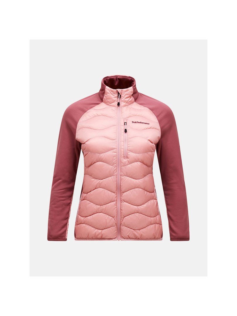 Kurtka damska puchowa PEAK PERFORMANCE W Helium Hybrid Down Jacket kolor rĂłĹĽowy - S #1