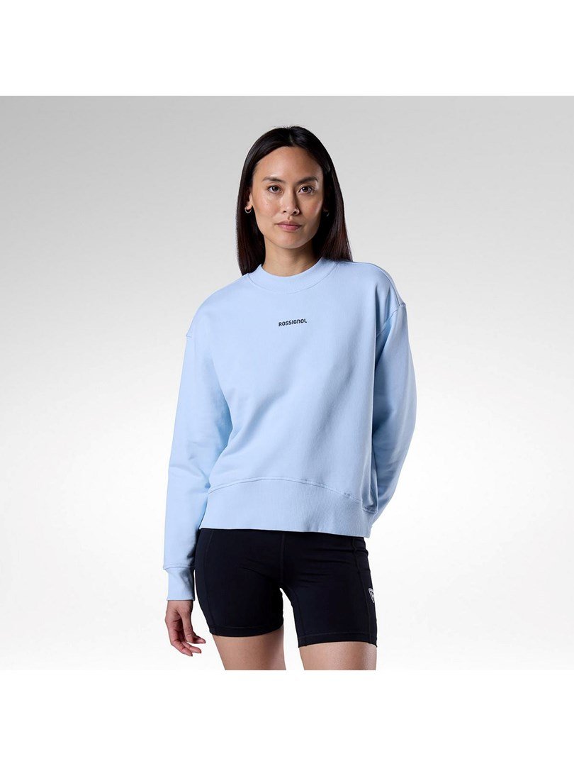 Bluza damska ROSSIGNOL W Logo Cn niebieska - L #1