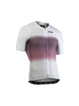 Koszulka rowerowa NORTHWAVE Blade Air Jersey S/s biaĹ‚o rĂłĹĽowa - L #1