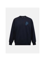 Bluza m�ska PEAK PERFORMANCE M Terry Graphic Crew kolor czarny - M #1