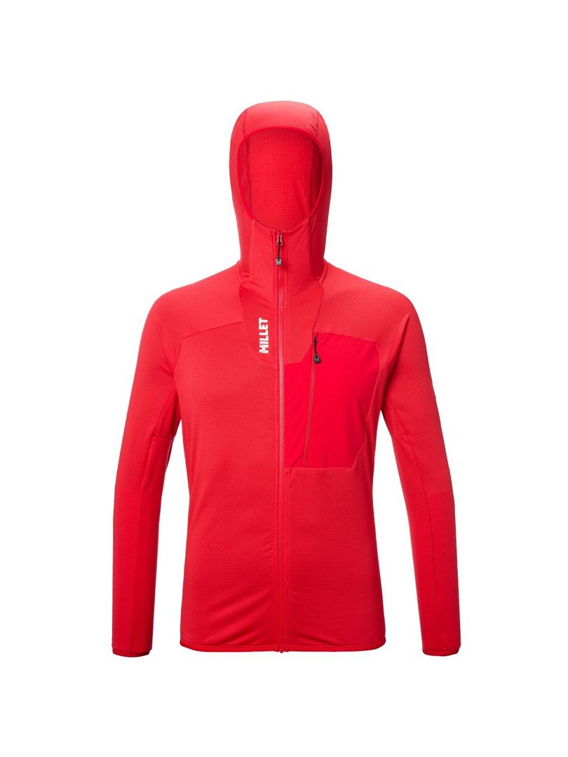 Bluza m�™ska MILLET Trilogy Icon Lightgrid Hd M czerwona - L #1