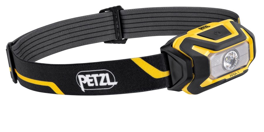 Latarka czoowa Petzl Aria 1 - black/yellow (350 lm) #1
