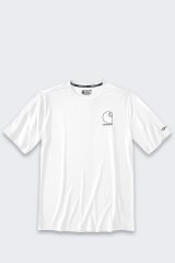 Koszulka Sun Defender Lightweight Logo SS White #1