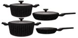 COOKWARE SET 7 PCS SILICON LID BR-1520 #1