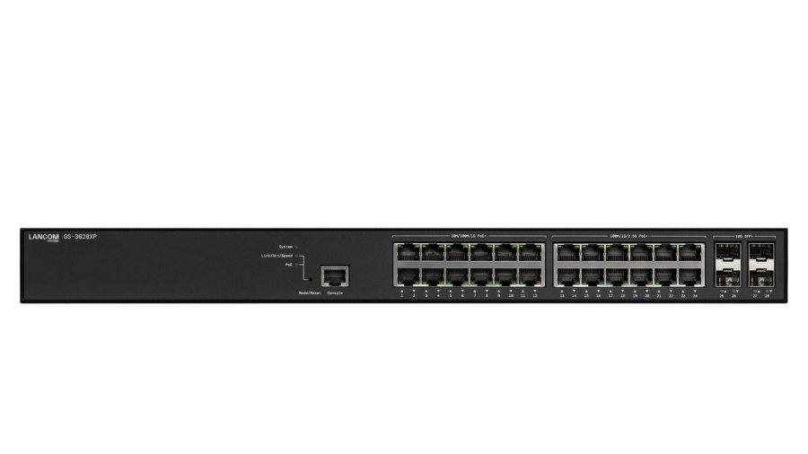 LANCOM GS-3628XP Administreret L2/L3 2.5G Ethernet (100/1000/2500) Str�m over Ethernet (PoE) 1U Sort #3