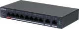 Dahua Technology DH-CS4010-8GT-110 netv�rksswitch Administreret L2 Gigabit Ethernet (10/100/1000) Str�m over Ethernet (PoE) Sort #1