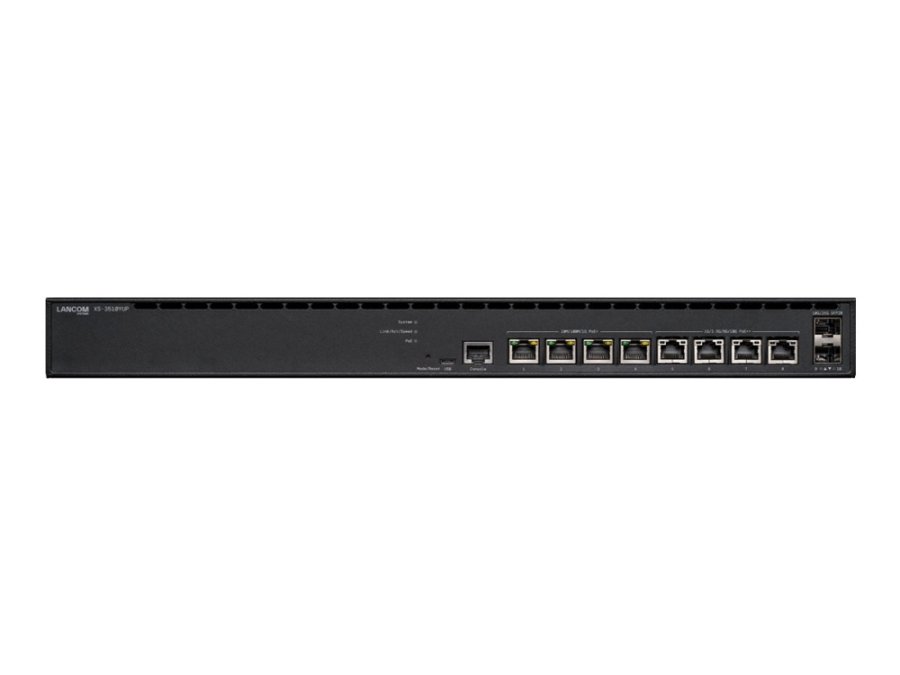 LANCOM XS-3510YUP Administreret L2/L3 2.5G Ethernet (100/1000/2500) Str�m over Ethernet (PoE) 1U Sort #1