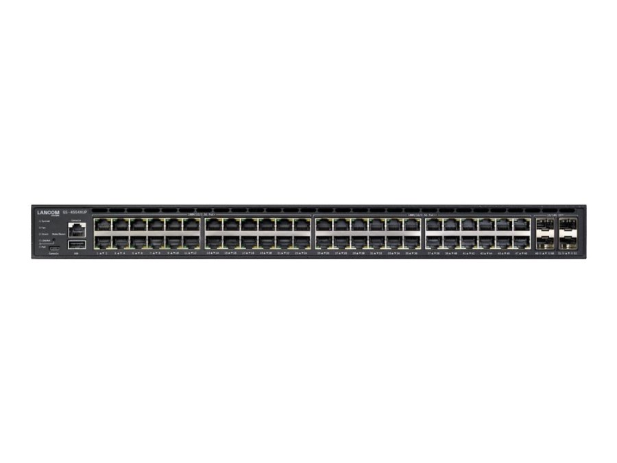 LANCOM GS-4554XUP Administreret L3 2.5G Ethernet (100/1000/2500) Str�m over Ethernet (PoE) 1U Sort #1