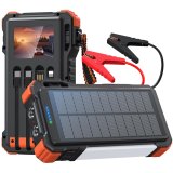 Extralink | Powerbank solarny | 12000mAh, jump starter, 1500A, lampa, latarka #1