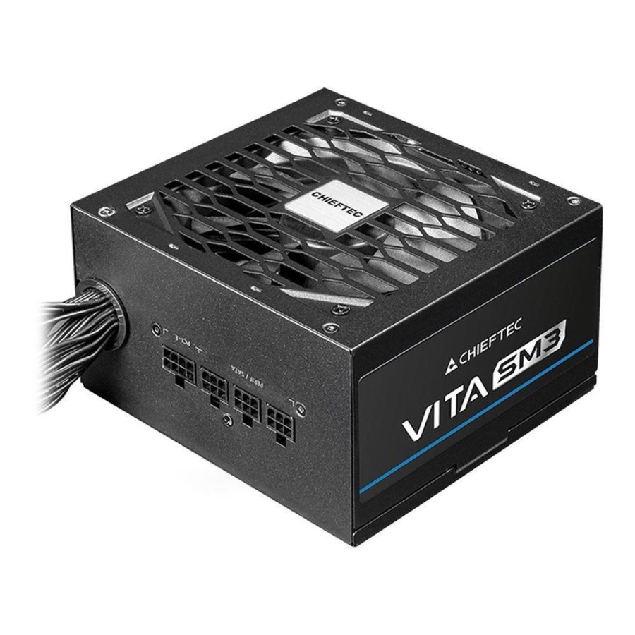 Chieftec Vita BPX-650-C enhed til str�mforsyning 650 W 20+4 pin ATX ATX Sort #2