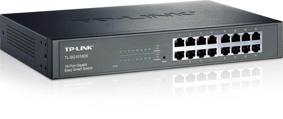 TP-Link TL-SG1016DE netv�rksswitch Administreret L2 Gigabit Ethernet (10/100/1000) Sort #2