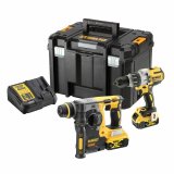 DEWALT ZESTAW COMBO 18V DCK229P2T (DCD996, DCH273) 2x5,0Ah TSTAK #1