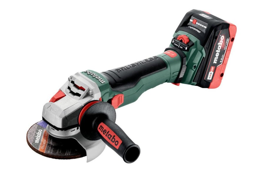 METABO SZLIFIERKA KT.125 WVB 18 LTX BL 15-125 QUICK 2x5,5Ah LiHD METABOX #1