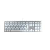 CHERRY KC 6000C FOR MAC tastatur Universel USB QWERTZ Tysk S�lv #2