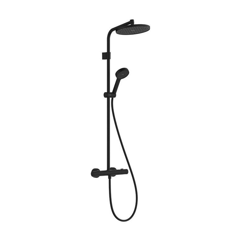 SHOWER SET THERMOSTA ACTIVERA S HG BLACK #1