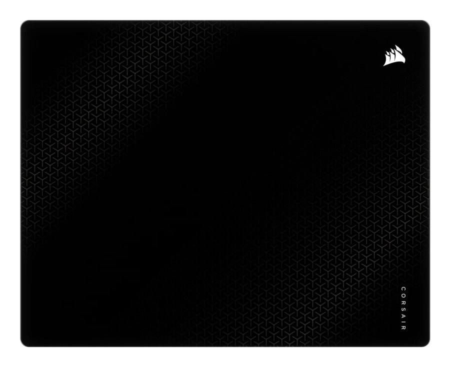Corsair MM Glass Mauspad, matte Glasoberfl�che, rutschfeste Basis - schwarz, 40cm x 50cm #1
