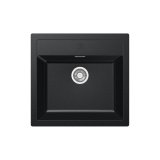 GRANITE SINK 56X53CM SID610 CARBON #1