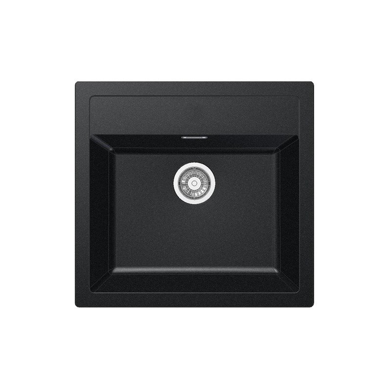 GRANITE SINK 56X53CM SID610 CARBON #1