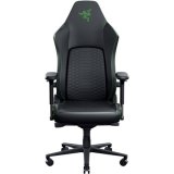 Razer Iskur V2 NewGen Gaming-Stuhl, ergonomisches Design, HyperFlex-Lordosenst�tze, 4D-Armlehnen - schwarz/gr�n #1