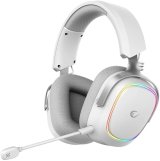 Suchawki Rampage RETSU Suchawki bezprzewodowe nauszne BT 2.4G RGB biae #1