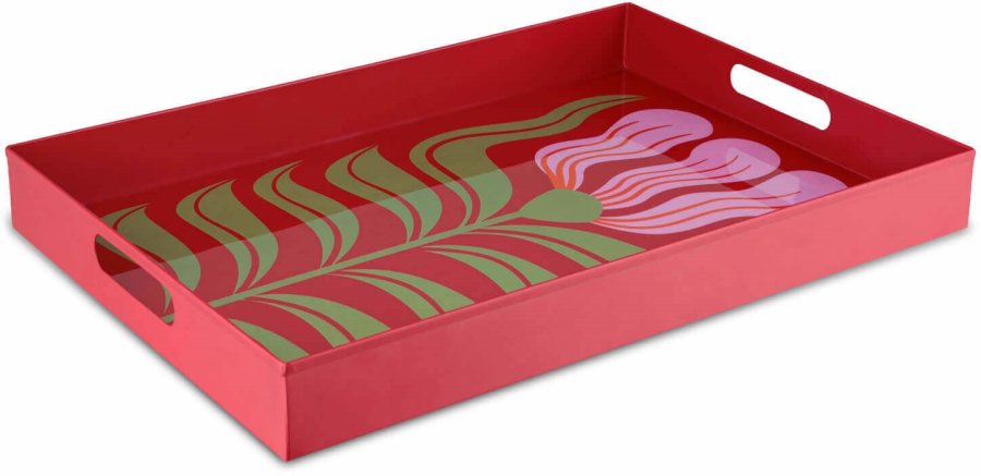 RITUALI DOMESTICI FLORIGRAFIA Taca czerwona L #1