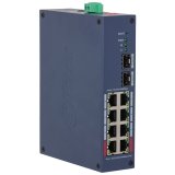 Dahua Technology CHS4210-8GT-110 netv�rksswitch Administreret L2 Gigabit Ethernet (10/100/1000) Str�m over Ethernet (PoE) DIN rail M�rkebl� #2