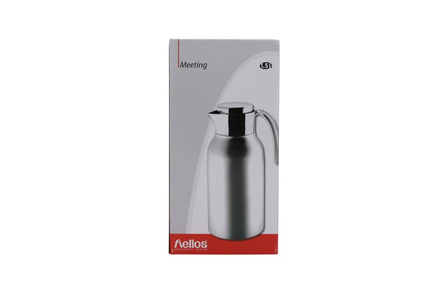 Helios Edelstahl-Isolierkanne Meeting 1,5 l #1