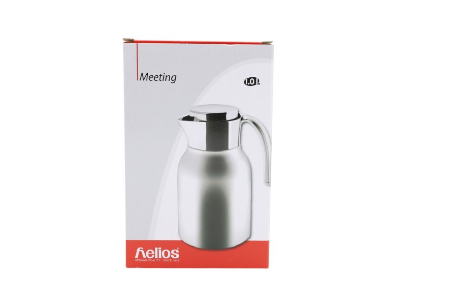 Helios Edelstahl-Isolierkanne Meeting 1,0 l #1