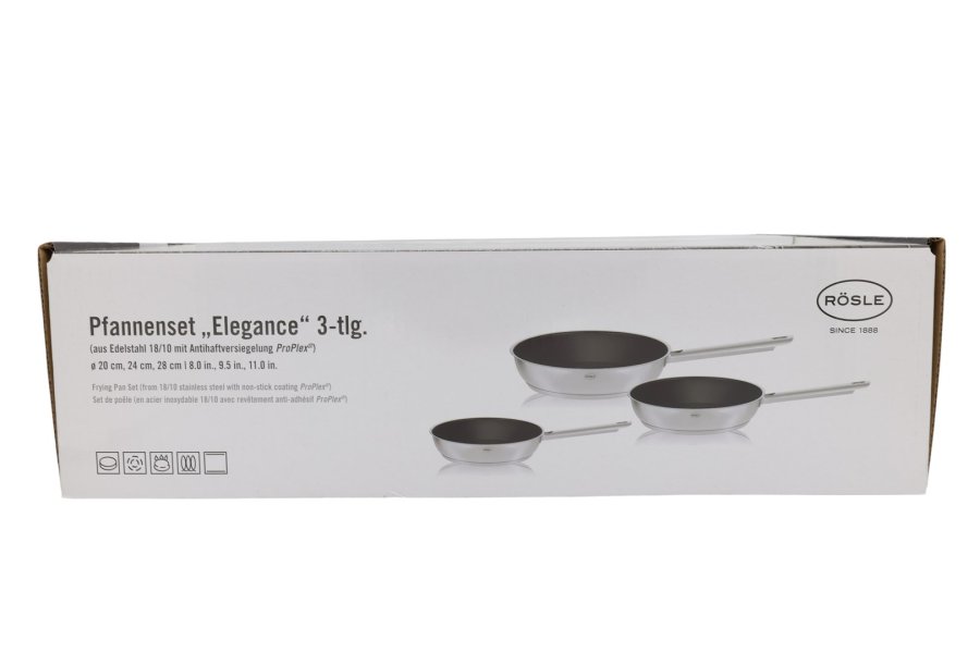 R?SLE ELEGANCE Bratpfannen-Set 3-tlg #1