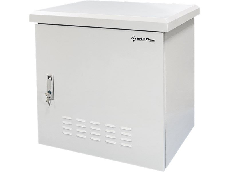 Zewntrzna szafka rack IP55, wiszca 19