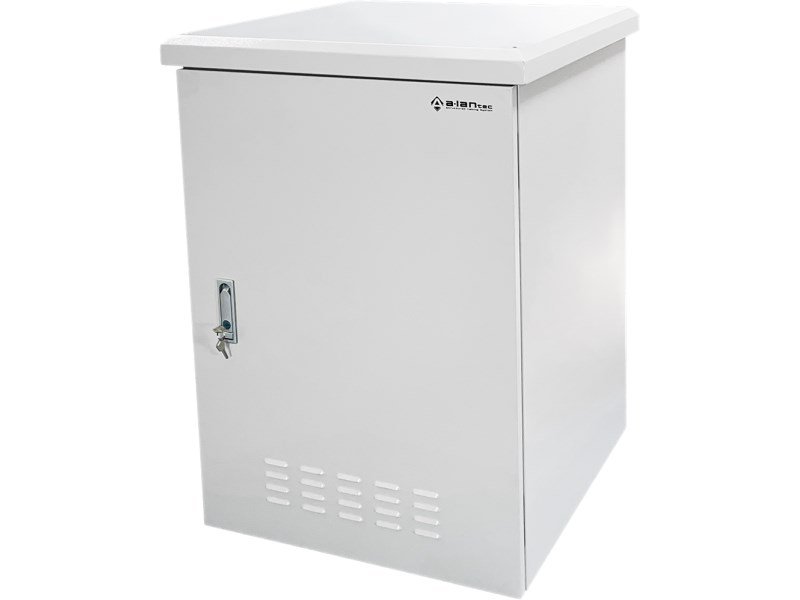 Zewntrzna szafka rack IP55, wiszca 19