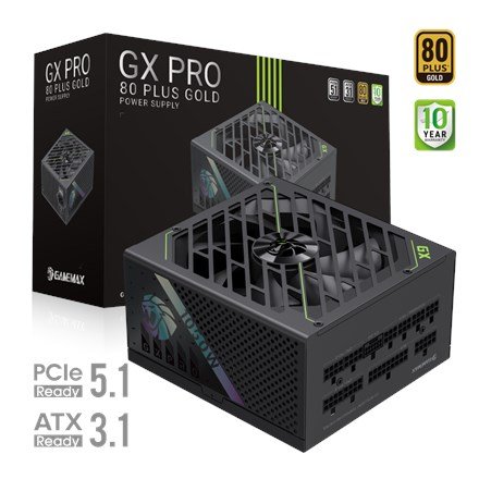 Gamemax PSU | GX PRO 1050G | 1050 W | Gold | Full Modular #1