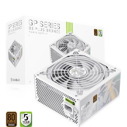 Gamemax PSU | GP 650B WH | 650 W | Bronze | White | Non-Modular #1