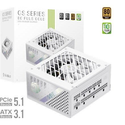 Gamemax PSU | GS 650G WH | 650 W | SFX | White | Full Modular #1
