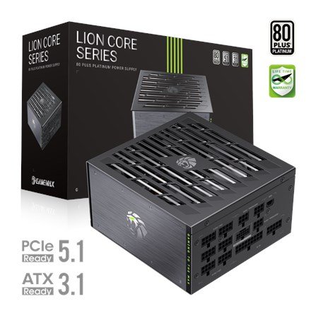 Gamemax PSU | LION CORE 1200P | 1200 W | Platinum | Full Modular #1