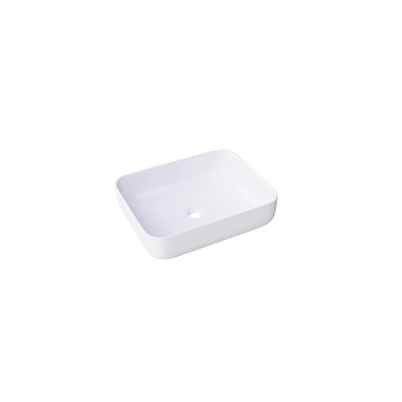 WASHBASIN CATANIA 385X385X140 WHITE #1