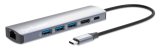 Manhattan 153959 dockingstation Ledningsf�rt USB 3.2 Gen 1 (3.1 Gen 1) Type-C S�lv #2