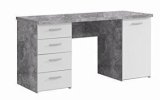 DESK CONCRETE LIGHT / WHITE MT926-C264 #1