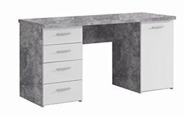 DESK CONCRETE LIGHT / WHITE MT926-C264 #1